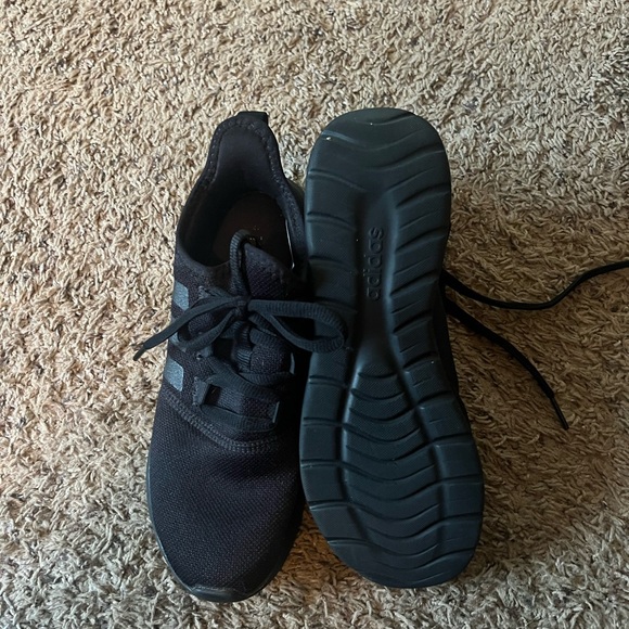 Adidas Black Athletic Shoes with Breathable Mesh - Picture 2 of 3